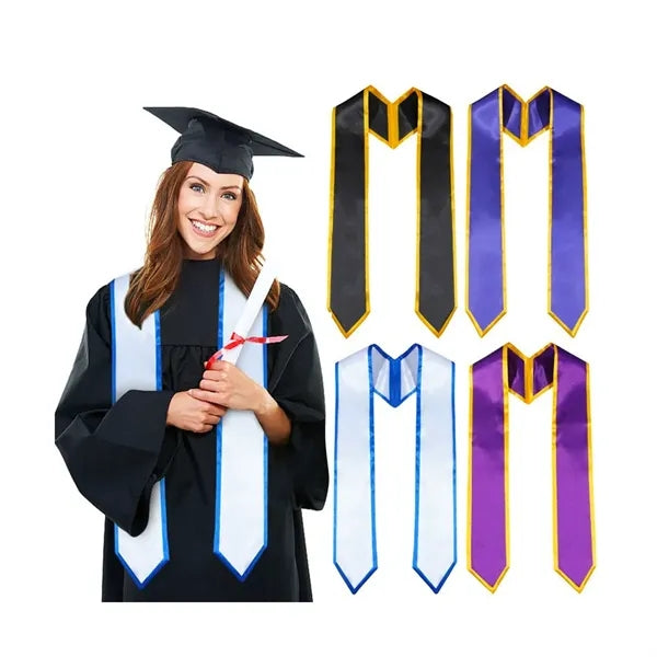 Graduation Stole Sash Angled Unisex for College