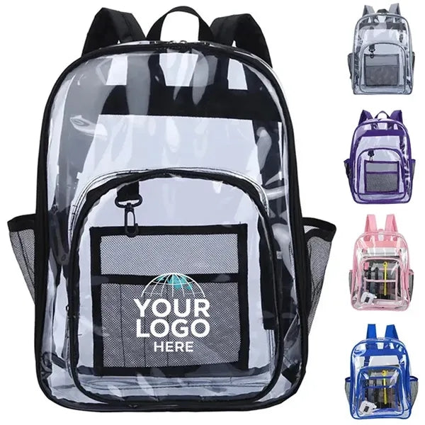 Waterproof Large Capacity Clear PVC Backpack