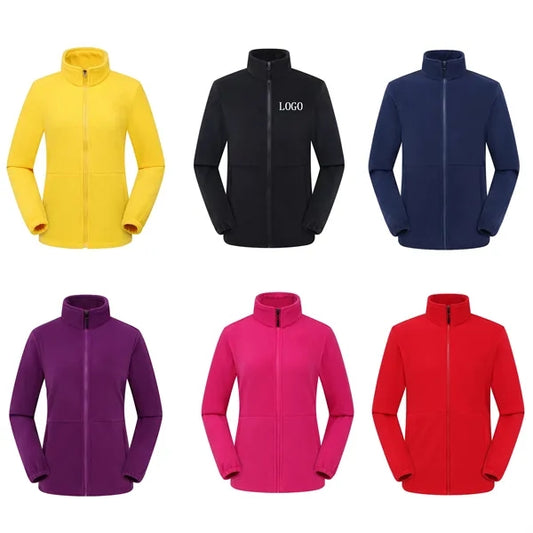 Zip Up Soft Polar Fleece Jacket