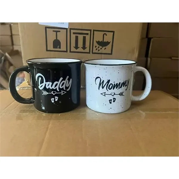 15 oz Campfire Speckled Ceramic Coffee Mug