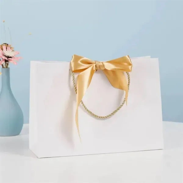 Gift Bags with Bow Ribbon Large