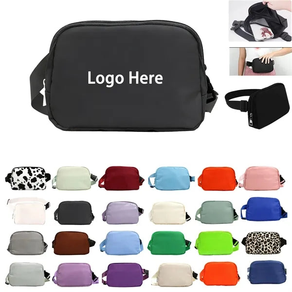 Unisex Crossbody Strap Belt Bag