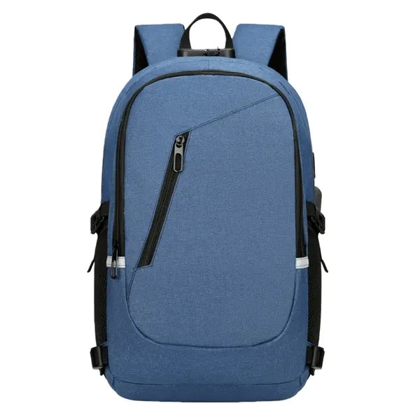 Anti Theft USB Laptop Backpack for Business and Travel