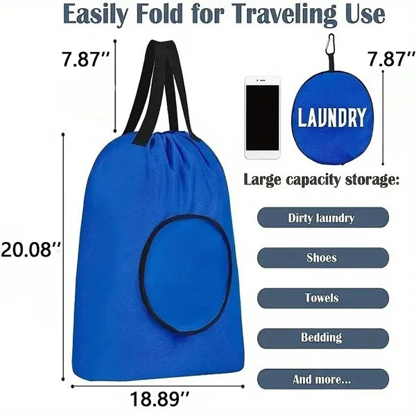 Foldable Waterproof Travel Laundry Bag