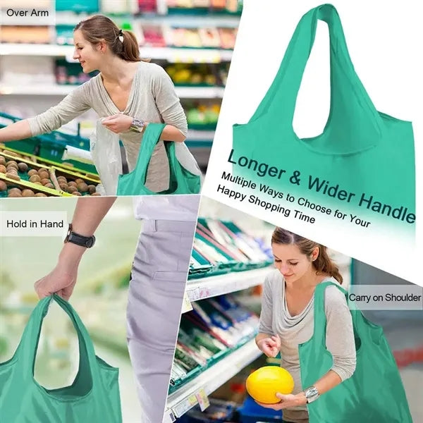 Large Foldable Grocery Shopping Tote Bag