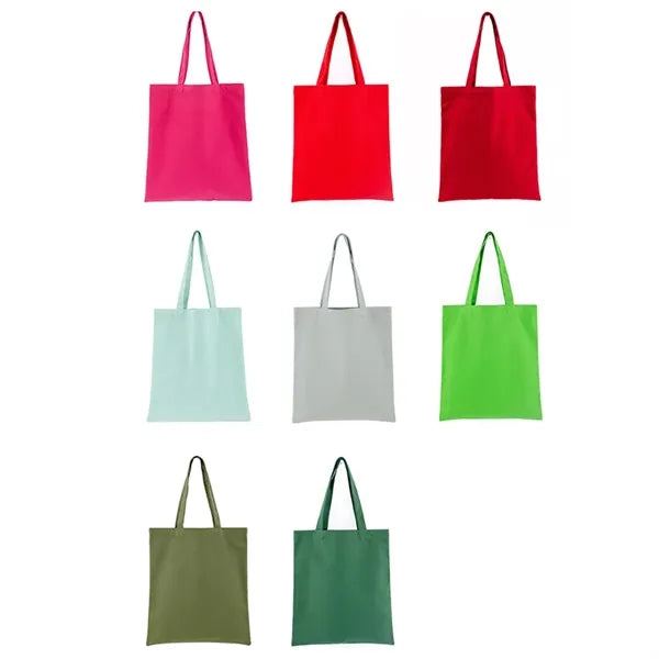 Premium Custom Colorful Canvas Shopping Tote Bag