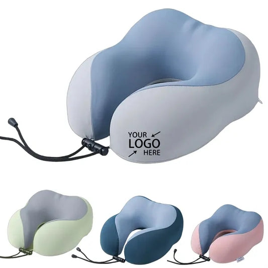 Memory Foam Travel Pillow U Shape Neck Support Cushion