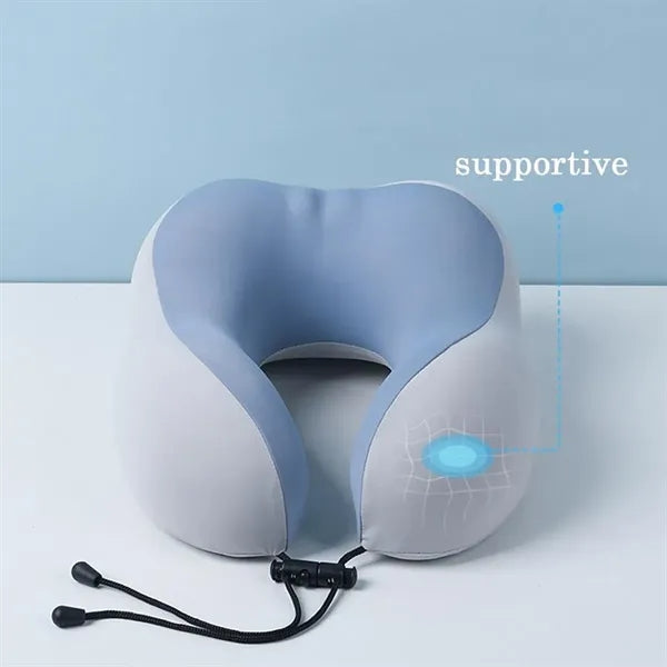 Memory Foam Travel Pillow U Shape Neck Support Cushion
