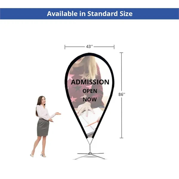 Pinpoint Flags (43" x 86") - Single Sided (Graphic Only)