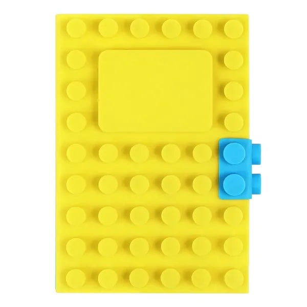 100 Pages Silicone Cover Block Notebook