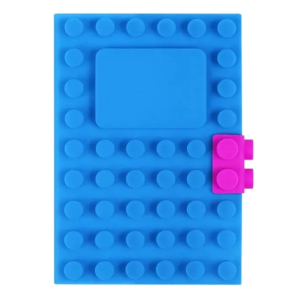 100 Pages Silicone Cover Block Notebook