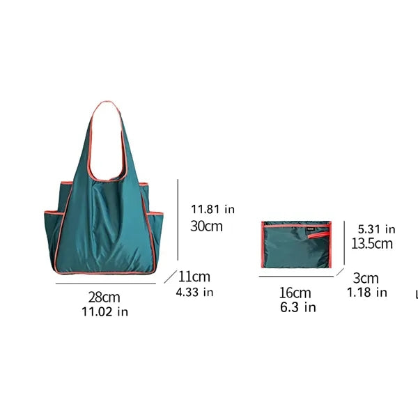 Foldable Tote Shopping Bag Large Capacity