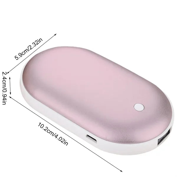 Rechargeable Double-Sided Hand Warmer