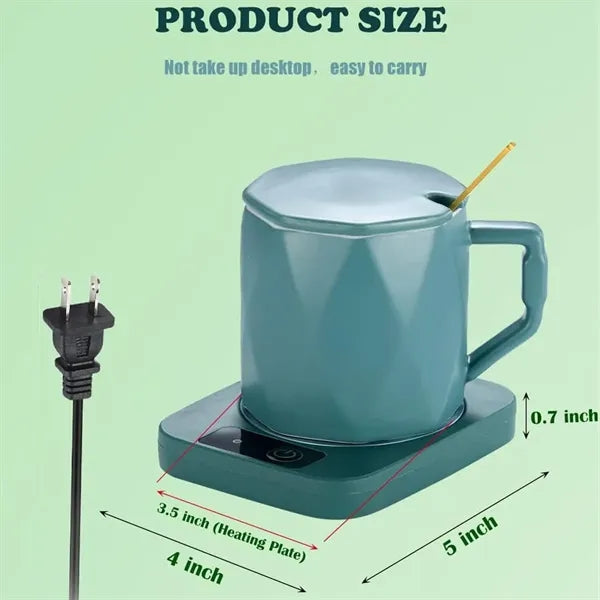 Mug Cup Warmer Coaster for Coffee Tea Cocoa Milk