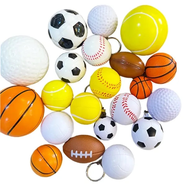 Eco-friendly PU Stress Squeeze Ball with Multiple Colors