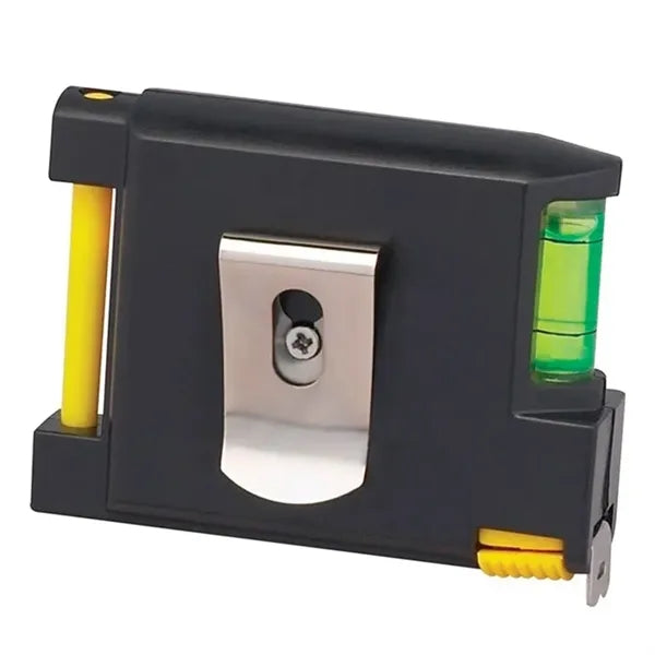 Precision 4-in1 Tape Measure with Level, Paper & Pen