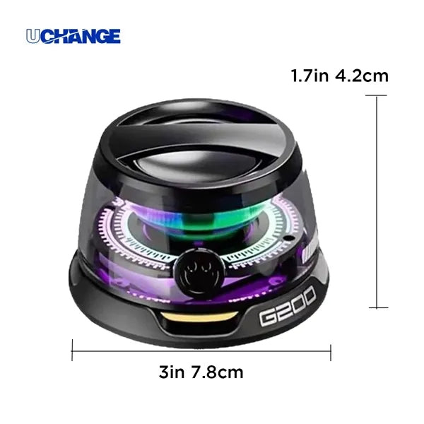 Magnetic RGB Bluetooth Speaker With TWS Pairing