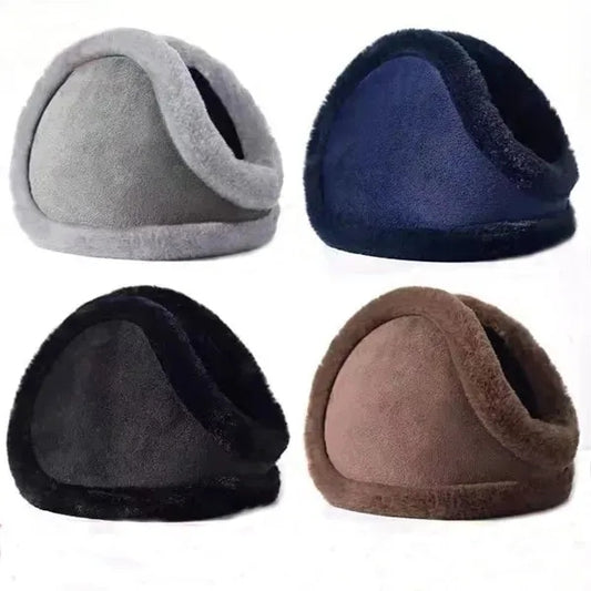 Unisex Foldable Winter Ear Warmer Earmuffs for Men Women