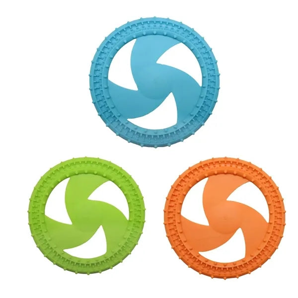 Durable Rubber Dog Flying Disc
