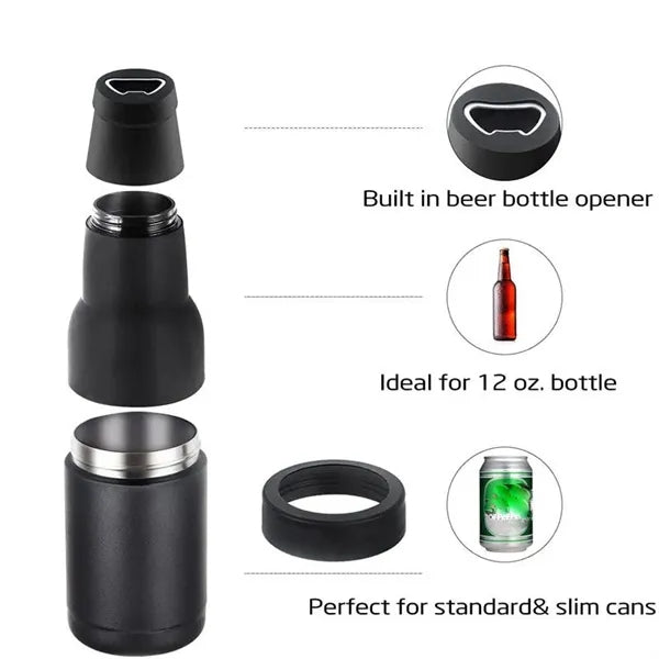 3 in 1 Can and Beer Bottle Insulator
