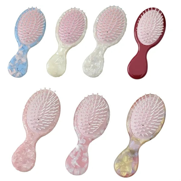 Women Colorful 5.51inch Acetate air cushion comb
