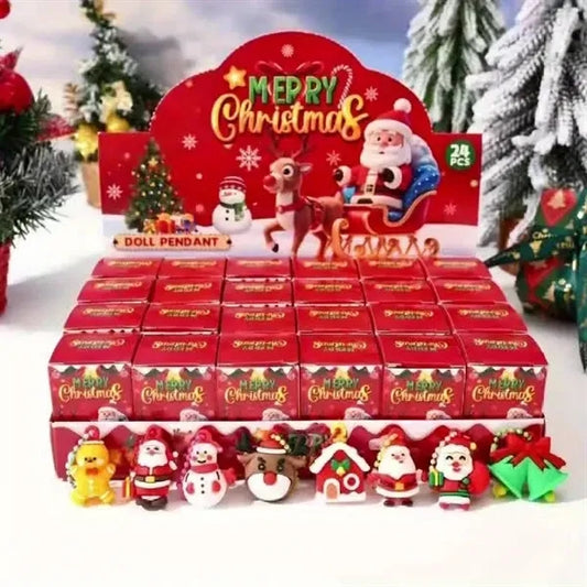 Resin Christmas Ornaments Set