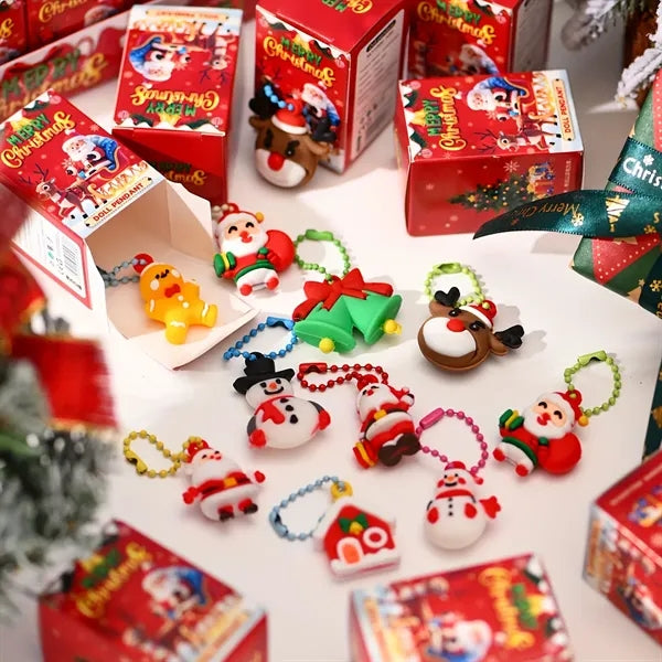 Resin Christmas Ornaments Set