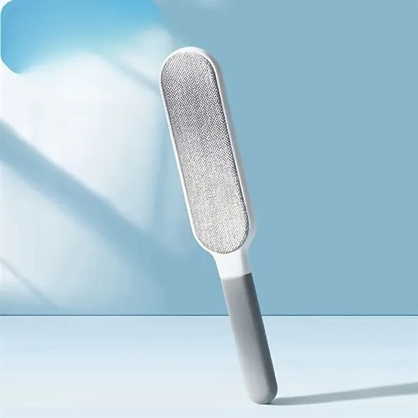 Dual-Sided Pet Hair & Dust Brush for Manual Cleaning