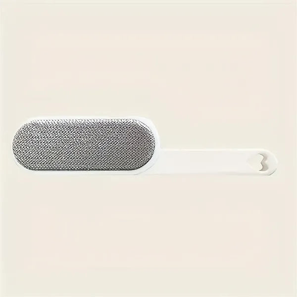 Dual-Sided Pet Hair & Dust Brush for Manual Cleaning
