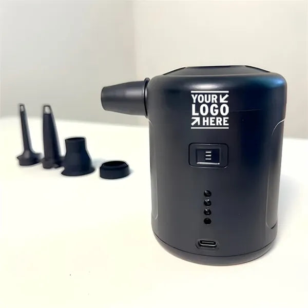 Portable Electric Air Pump with 5 Nozzles