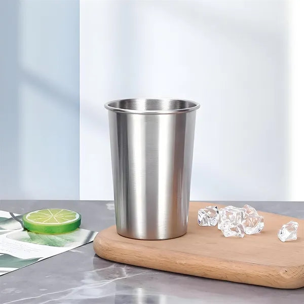 17OZ Stainless Steel Beer Coffee Cup Unbreakable Tumbler