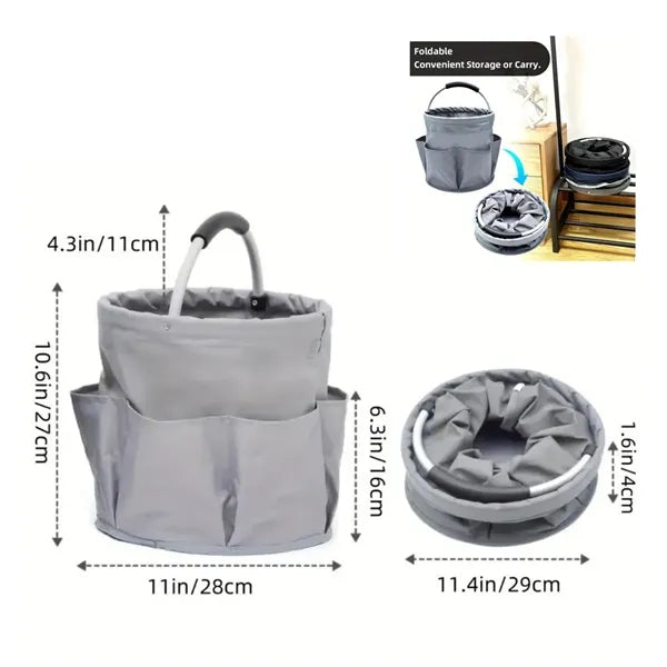 17L Storage Basket Foldable Fabric Storage Bag