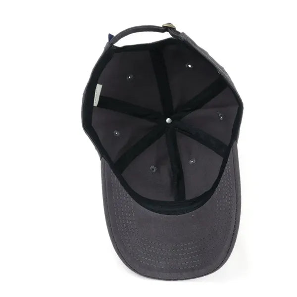 Washed Solid Color Soft Top Baseball Cap with Sun Protection