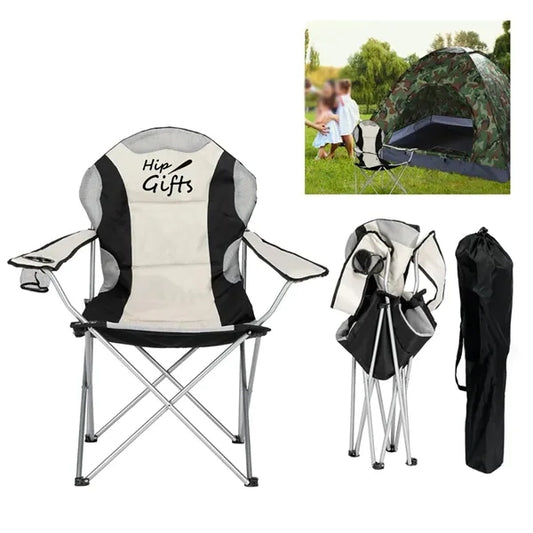 Outdoor Portable Camping Chair with Cup Holder