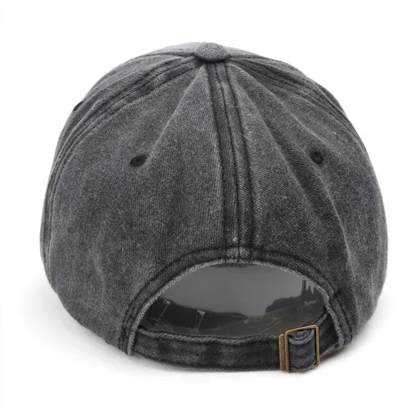 Unisex Washed Embroidered Casual Sun Protection Baseball Cap