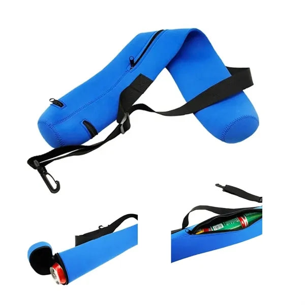 6 Can Neoprene Tube Cooler with Strap