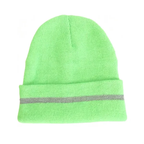 Safety Reflective Knit Beanie