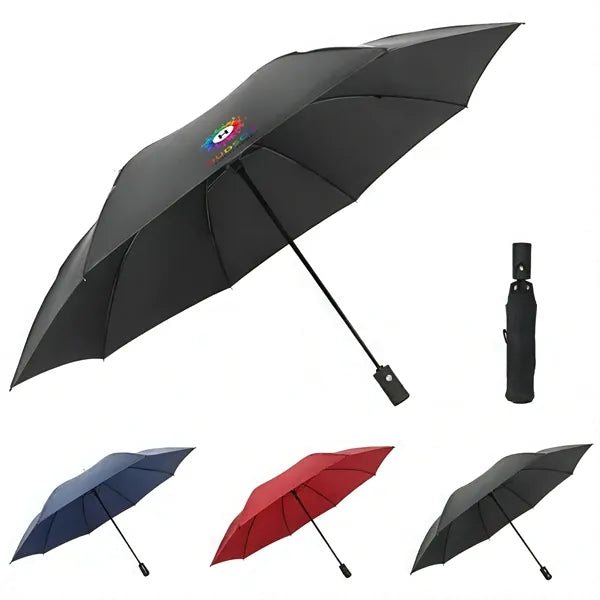 Wind Resist One-Hand Operation Folding Umbrella
