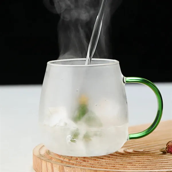 11oz 3D Christmas Tree Glass Mug Cup Gift For Festive