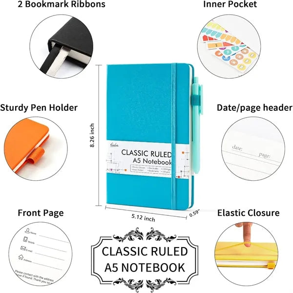 A5 Strappy Notepad Notebook