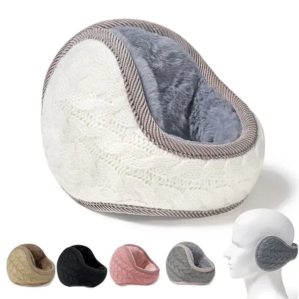 Knit Warmers Foldable Ear Muff