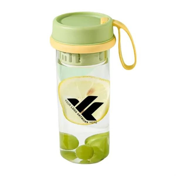 17oz Plastic Cup, Large Capacity Straw Cup, PC Plastic Water