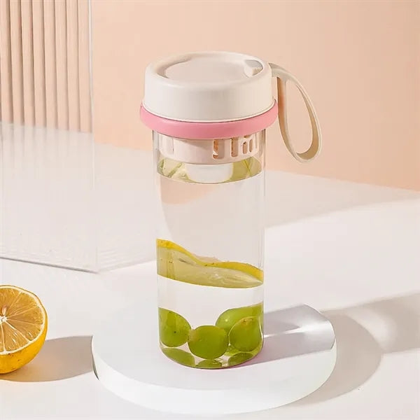 17oz Plastic Cup, Large Capacity Straw Cup, PC Plastic Water