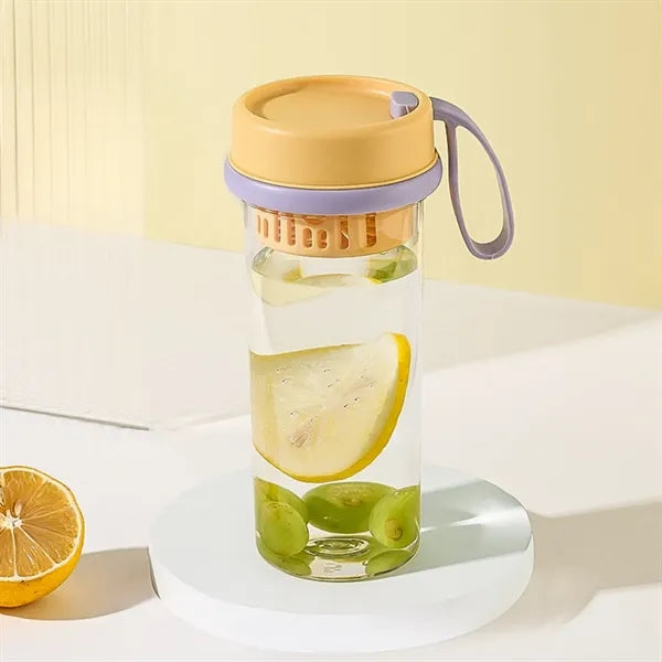 17oz Plastic Cup, Large Capacity Straw Cup, PC Plastic Water