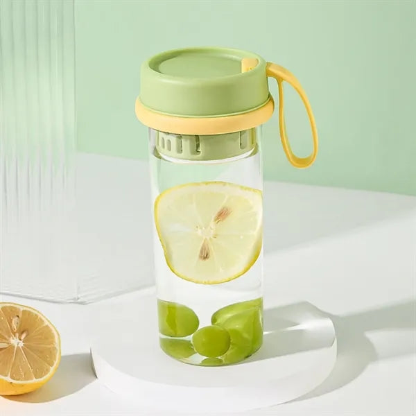 17oz Plastic Cup, Large Capacity Straw Cup, PC Plastic Water