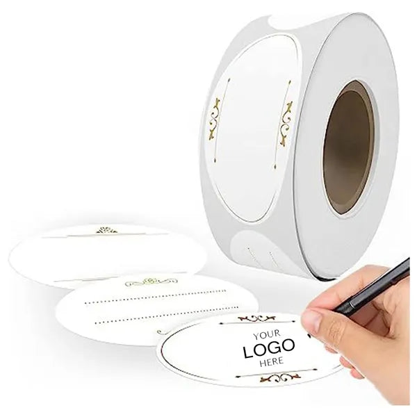 120 Self-Adhesive Removable Gift Labels for Canned Foods