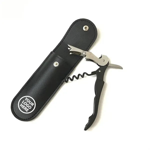 Corkscrew with Foil Cutter and Bottle Opener