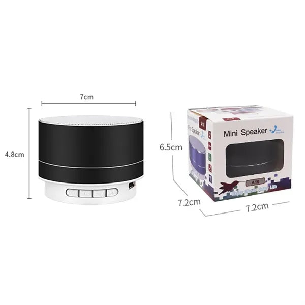 Aluminum Round Mini Bluetooth Speaker