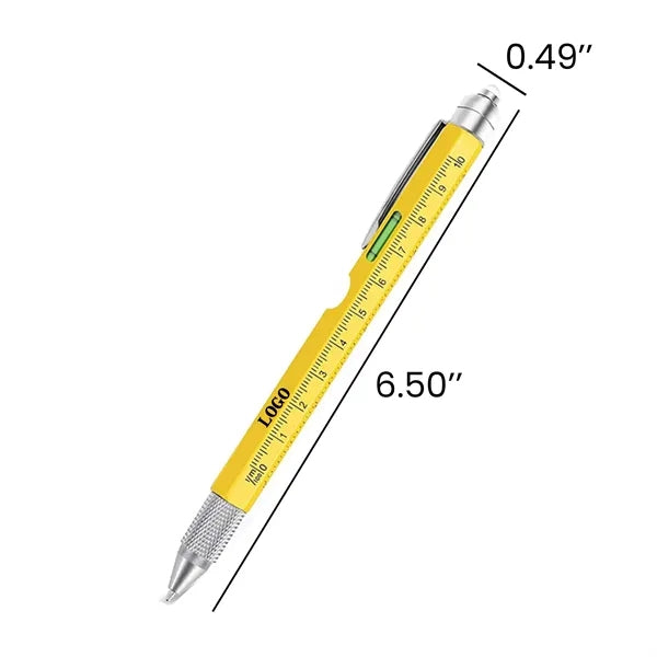 9-in-1 multifunctional metal stylus