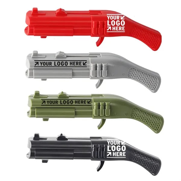 Stainless Steel Shooting Bottle Opener with ABS Handle